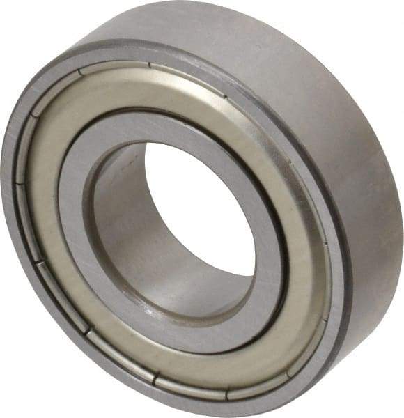 SKF - 3/4" Bore Diam, 1-5/8" OD, Double Shield Deep Groove Radial Ball Bearing - 7/16" Wide, 1 Row, Round Bore, 1,150 Lb Static Capacity, 2,100 Lb Dynamic Capacity - Eagle Tool & Supply