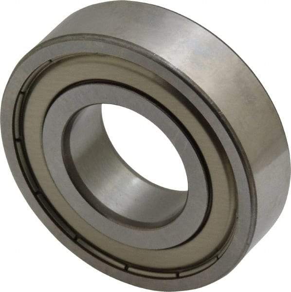 SKF - 7/8" Bore Diam, 1-7/8" OD, Double Shield Deep Groove Radial Ball Bearing - 1/2" Wide, 1 Row, Round Bore, 1,320 Lb Static Capacity, 2,270 Lb Dynamic Capacity - Eagle Tool & Supply