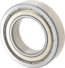 SKF - 1-1/4" Bore Diam, 2-1/4" OD, Double Shield Deep Groove Radial Ball Bearing - 1/2" Wide, 1 Row, Round Bore, 2,090 Lb Static Capacity, 3,150 Lb Dynamic Capacity - Eagle Tool & Supply