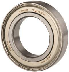 SKF - 1-1/2" Bore Diam, 2-5/8" OD, Double Shield Deep Groove Radial Ball Bearing - 9/16" Wide, 1 Row, Round Bore, 2,650 Lb Static Capacity, 3,780 Lb Dynamic Capacity - Eagle Tool & Supply