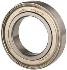 SKF - 1-1/2" Bore Diam, 2-5/8" OD, Double Shield Deep Groove Radial Ball Bearing - 9/16" Wide, 1 Row, Round Bore, 2,650 Lb Static Capacity, 3,780 Lb Dynamic Capacity - Eagle Tool & Supply