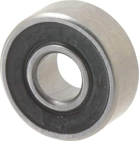 SKF - 3/16" Bore Diam, 1/2" OD, Double Seal Deep Groove Radial Ball Bearing - 5/32" Wide, 1 Row, Round Bore, 110 Lb Static Capacity, 215 Lb Dynamic Capacity - Eagle Tool & Supply