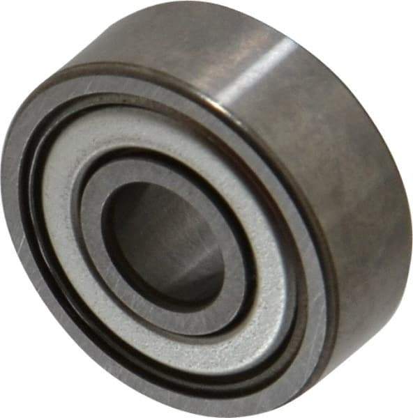 SKF - 1/4" Bore Diam, 3/4" OD, Double Shield Deep Groove Radial Ball Bearing - 9/32" Wide, 1 Row, Round Bore, 261 Lb Static Capacity, 632 Lb Dynamic Capacity - Eagle Tool & Supply