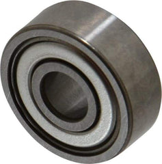 SKF - 1/4" Bore Diam, 3/4" OD, Double Shield Deep Groove Radial Ball Bearing - 9/32" Wide, 1 Row, Round Bore, 261 Lb Static Capacity, 632 Lb Dynamic Capacity - Eagle Tool & Supply