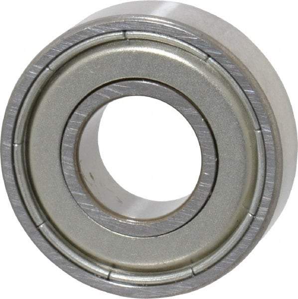 SKF - 3/8" Bore Diam, 7/8" OD, Double Shield Deep Groove Radial Ball Bearing - 9/32" Wide, 1 Row, Round Bore, 301 Lb Static Capacity, 746 Lb Dynamic Capacity - Eagle Tool & Supply