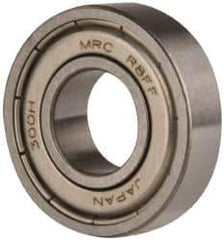 SKF - 1/2" Bore Diam, 1-1/8" OD, Double Shield Deep Groove Radial Ball Bearing - 5/16" Wide, 1 Row, Round Bore, 540 Lb Static Capacity, 1,140 Lb Dynamic Capacity - Eagle Tool & Supply