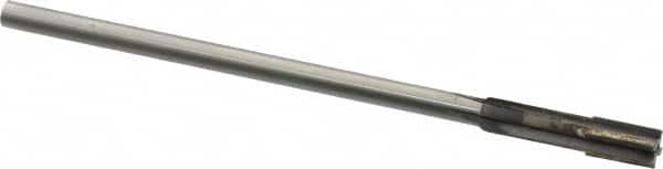 Made in USA - 0.2041 to 0.221" Diam, 13/64" Diam Shank, 1-1/4" Flute, Semi Finish Semi Ground Chucking Reamer - Eagle Tool & Supply