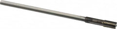 Made in USA - 0.2041 to 0.221" Diam, 13/64" Diam Shank, 1-1/4" Flute, Semi Finish Semi Ground Chucking Reamer - Eagle Tool & Supply