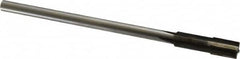 Made in USA - 0.3151 to 0.347" Diam, 9/32" Diam Shank, 1-1/2" Flute, Semi Finish Semi Ground Chucking Reamer - Eagle Tool & Supply
