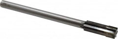 Made in USA - 0.6911 to 0.722" Diam, 9/16" Diam Shank, 2-1/4" Flute, Semi Finish Semi Ground Chucking Reamer - Eagle Tool & Supply