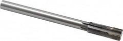Made in USA - 0.8471 to 0.878" Diam, 3/4" Diam Shank, 2-5/8" Flute, Semi Finish Semi Ground Chucking Reamer - Eagle Tool & Supply