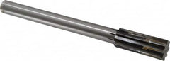 Made in USA - 1.0661 to 1.128" Diam, 7/8" Diam Shank, 2-7/8" Flute, Semi Finish Semi Ground Chucking Reamer - Eagle Tool & Supply