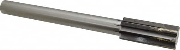 Made in USA - 1.3156 to 1.378" Diam, 1" Diam Shank, 3-1/4" Flute, Semi Finish Semi Ground Chucking Reamer - Eagle Tool & Supply