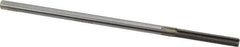 Made in USA - 1/4" Carbide-Tipped 4 Flute Chucking Reamer - Straight Flute, 1-1/2" Straight Shank, 1-1/2" Flute Length, 6" OAL - Eagle Tool & Supply