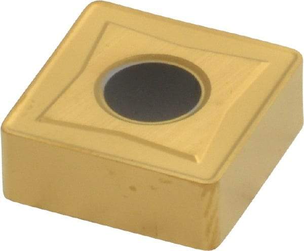 Interstate - SNMG432 Grade TCN55 Carbide Turning Insert - TiN Finish, 90° Square, 1/2" Inscr Circle, 3/16" Thick, 1/32" Corner Radius - Eagle Tool & Supply