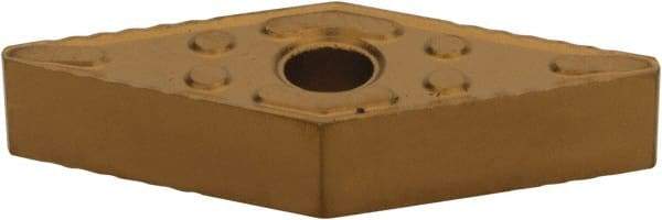 Interstate - VNMG332 P Grade TCN55 Carbide Turning Insert - TiN Finish, 35° Diamond, 3/8" Inscr Circle, 3/16" Thick, 1/32" Corner Radius - Eagle Tool & Supply
