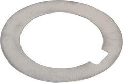 Made in USA - 3/32" Long x 1/4" Wide Notch, 0.01" Thick Internal Notched Washer - 301-304 Stainless Steel, 1" ID, 1-1/2" OD - Eagle Tool & Supply