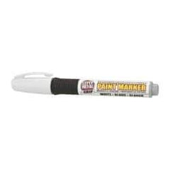 Super Met-Al - White Paint Marker - Fiber Tip, Oil Based - Eagle Tool & Supply