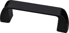 80/20 Inc. - 5.47" Long x 1.02" Wide x 1.63" High, Plastic Door Handle - Plastic, 4.6" Center to Center - Eagle Tool & Supply