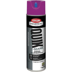 Krylon - 20 fl oz Purple Marking Paint - 50 to 60 Sq Ft Coverage, Solvent-Based Formula - Eagle Tool & Supply