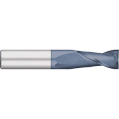 Titan USA - Square End Mills; Mill Diameter (Decimal Inch): 0.2031 ; Number of Flutes: 2 ; Length of Cut (Inch): 5/8 ; Length of Cut (Decimal Inch): 0.6250 ; Material: Solid Carbide ; Finish/Coating: AlTiN - Exact Industrial Supply