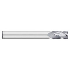 Titan USA - Square End Mills; Mill Diameter (Inch): 1/2 ; Mill Diameter (Decimal Inch): 0.5000 ; Number of Flutes: 4 ; Length of Cut (Inch): 1 ; Length of Cut (Decimal Inch): 1.0000 ; Material: Solid Carbide - Exact Industrial Supply