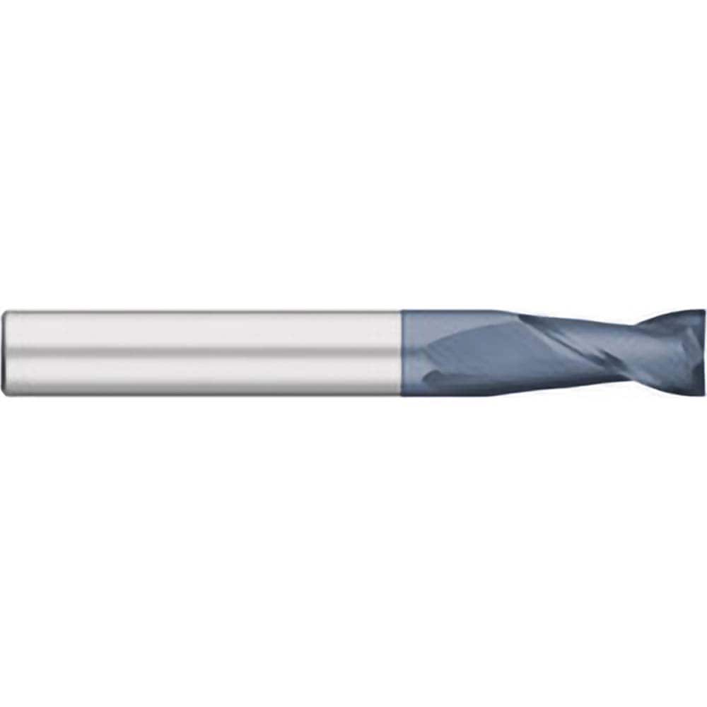 Titan USA - Square End Mills; Mill Diameter (Inch): 1/2 ; Mill Diameter (Decimal Inch): 0.5000 ; Number of Flutes: 2 ; Length of Cut (Inch): 1 ; Length of Cut (Decimal Inch): 1.0000 ; Material: Solid Carbide - Exact Industrial Supply