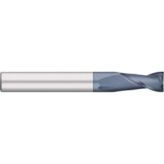 Titan USA - Square End Mills; Mill Diameter (Inch): 1/2 ; Mill Diameter (Decimal Inch): 0.5000 ; Number of Flutes: 2 ; Length of Cut (Inch): 2 ; Length of Cut (Decimal Inch): 2.0000 ; Material: Solid Carbide - Exact Industrial Supply