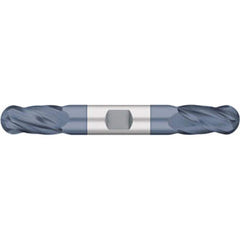 Titan USA - Ball End Mills; Mill Diameter (Decimal Inch): 0.2813 ; Number of Flutes: 4 ; Length of Cut (Inch): 11/16 ; Length of Cut (Decimal Inch): 0.6875 ; Material: Solid Carbide ; Overall Length (Inch): 3-1/2 - Exact Industrial Supply
