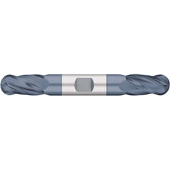 Titan USA - Ball End Mills; Mill Diameter (Inch): 1/2 ; Mill Diameter (Decimal Inch): 0.5000 ; Number of Flutes: 4 ; Length of Cut (Inch): 1 ; Length of Cut (Decimal Inch): 1.0000 ; Material: Solid Carbide - Exact Industrial Supply