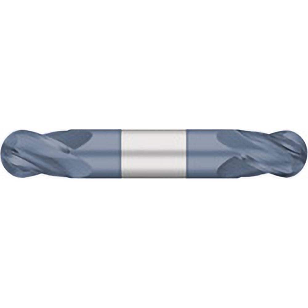Titan USA - Ball End Mills; Mill Diameter (Inch): 1/2 ; Mill Diameter (Decimal Inch): 0.5000 ; Number of Flutes: 4 ; Length of Cut (Inch): 5/8 ; Length of Cut (Decimal Inch): 0.6250 ; Material: Solid Carbide - Exact Industrial Supply