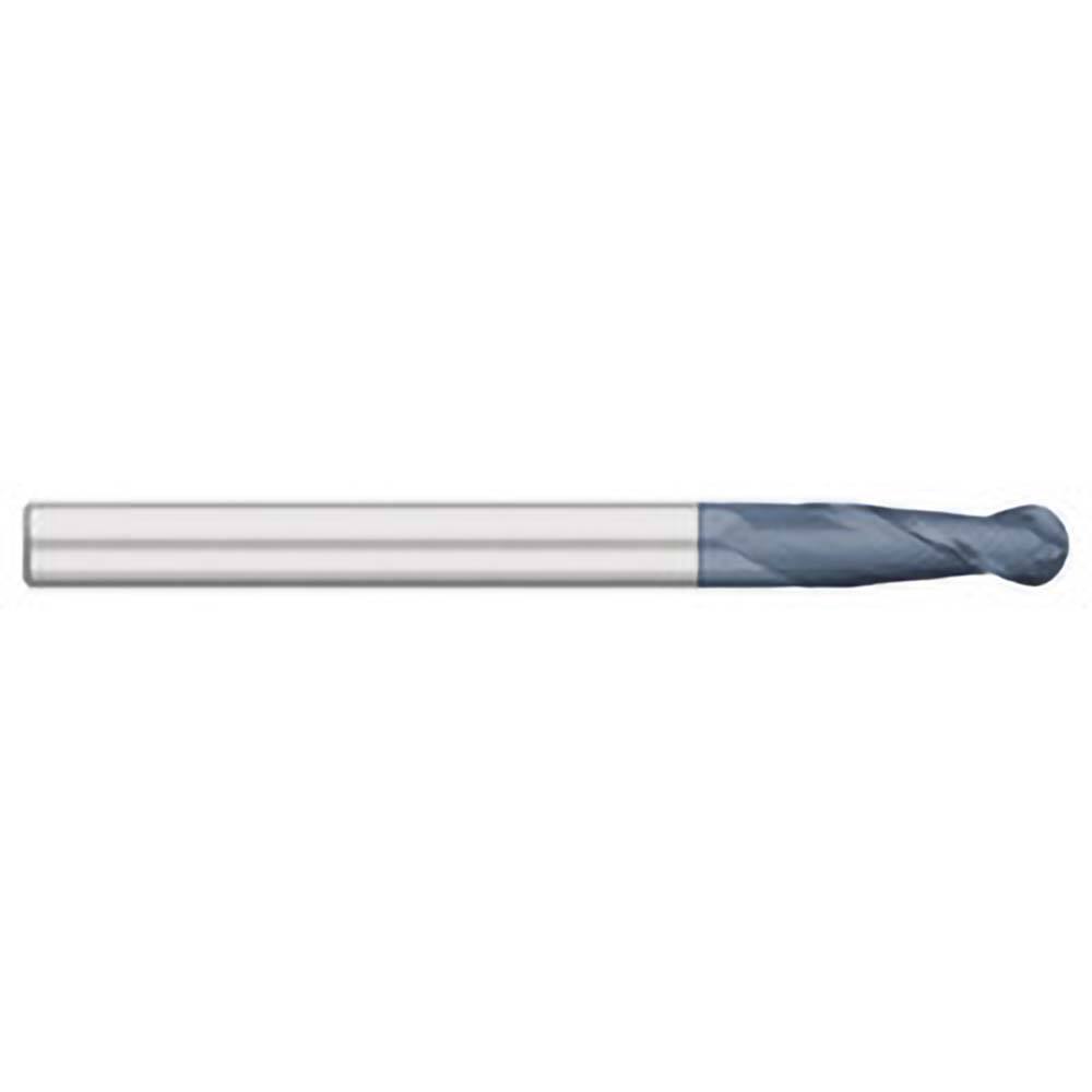 Titan USA - Ball End Mills; Mill Diameter (Inch): 7/8 ; Mill Diameter (Decimal Inch): 0.8750 ; Number of Flutes: 2 ; Length of Cut (Inch): 3 ; Length of Cut (Decimal Inch): 3.0000 ; Material: Solid Carbide - Exact Industrial Supply