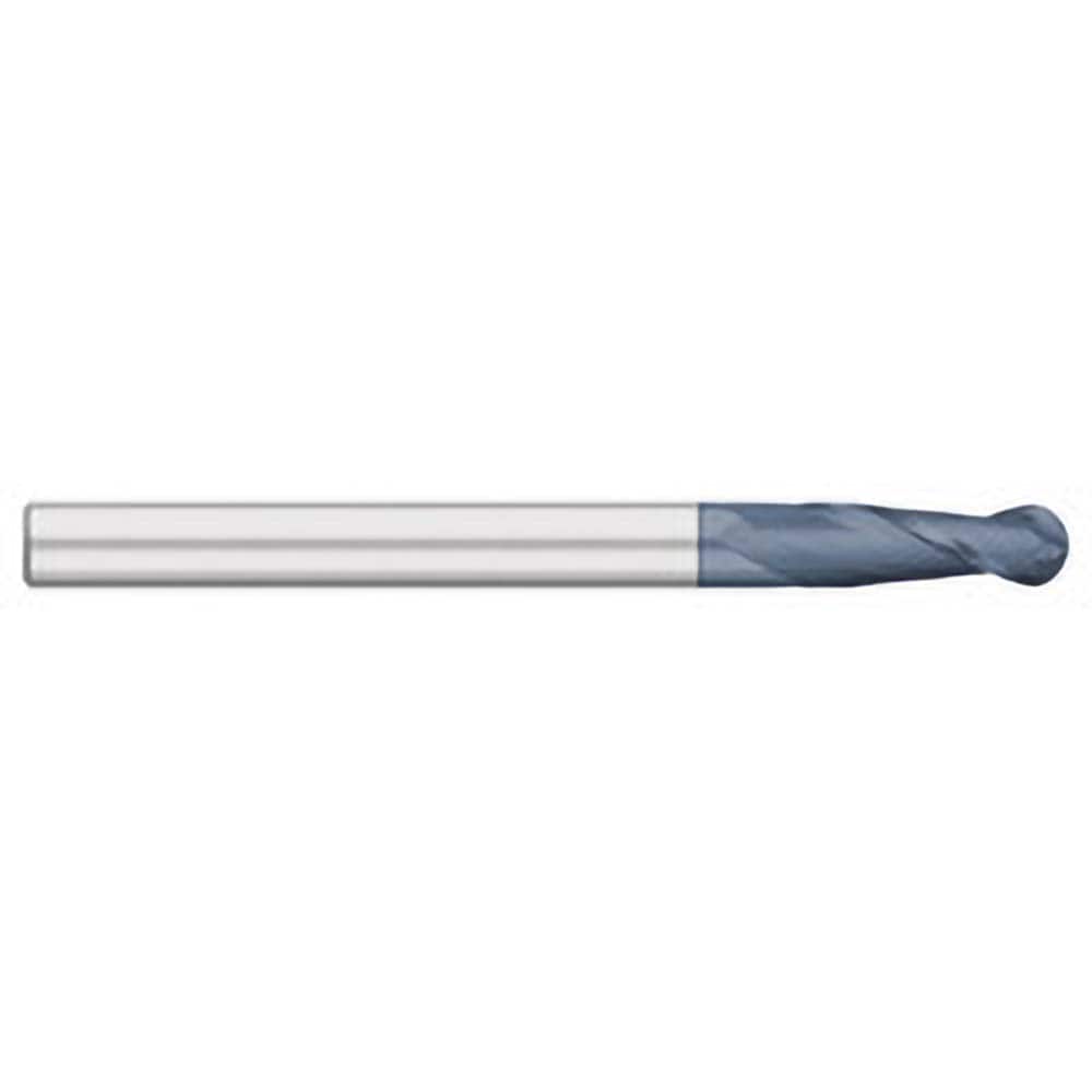 Titan USA - Ball End Mills; Mill Diameter (Inch): 5/16 ; Mill Diameter (Decimal Inch): 0.3125 ; Number of Flutes: 2 ; Length of Cut (Inch): 1-5/8 ; Length of Cut (Decimal Inch): 1.6250 ; Material: Solid Carbide - Exact Industrial Supply