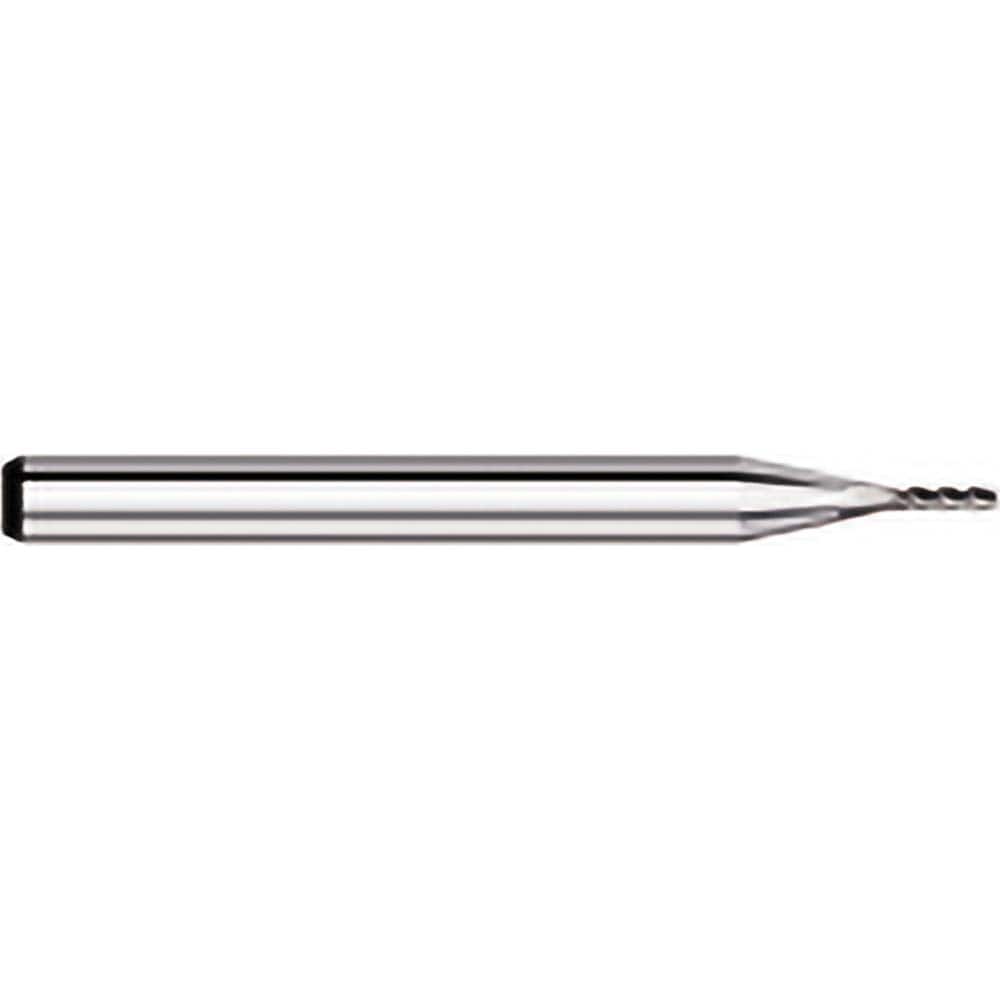 Titan USA - Square End Mills; Mill Diameter (Decimal Inch): 0.0920 ; Number of Flutes: 4 ; Length of Cut (mm): 7.00 ; Length of Cut (Decimal Inch): 0.2760 ; Material: Solid Carbide ; Finish/Coating: Uncoated - Exact Industrial Supply