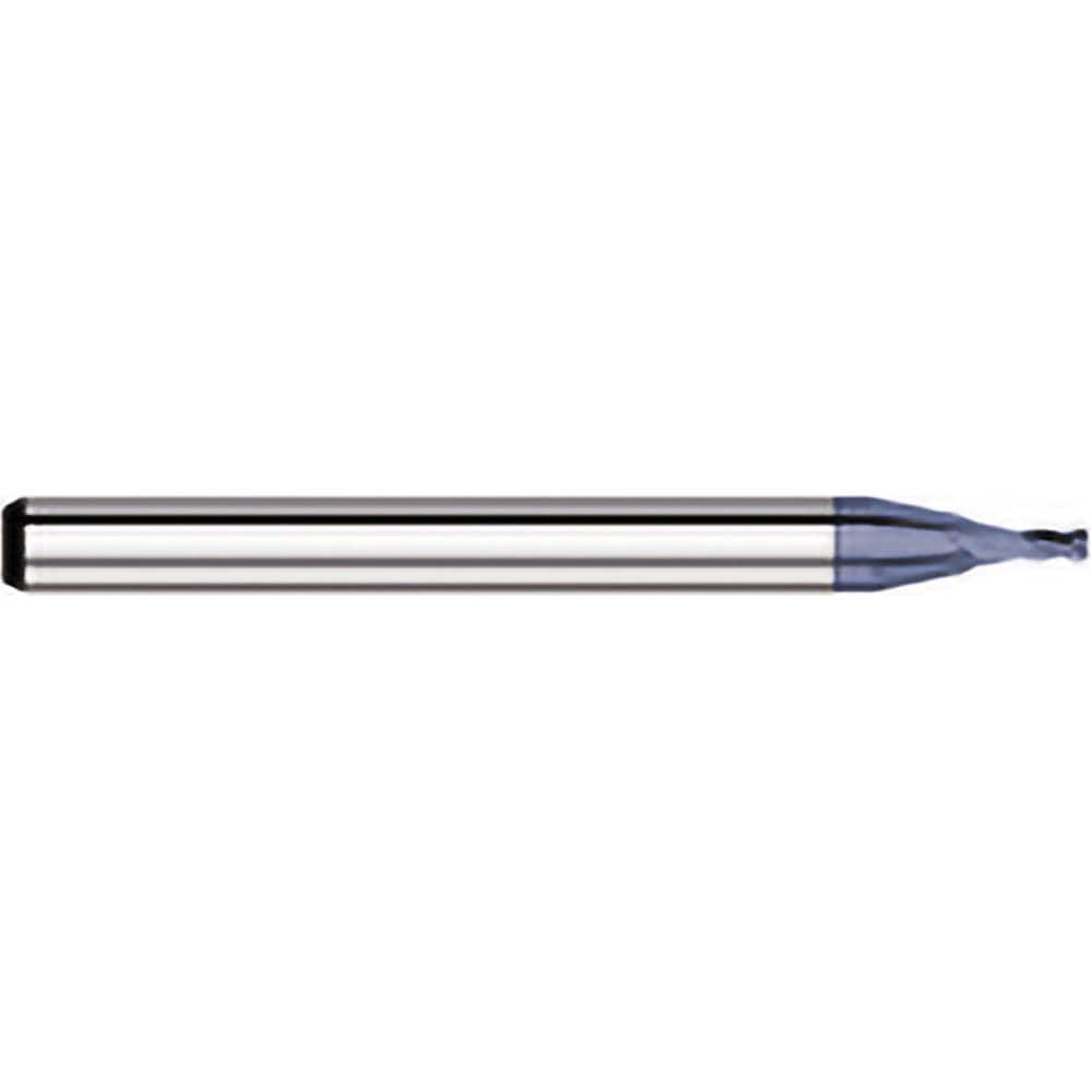 Titan USA - Square End Mills; Mill Diameter (Decimal Inch): 0.0600 ; Number of Flutes: 4 ; Length of Cut (Decimal Inch): 0.0900 ; Material: Solid Carbide ; Finish/Coating: AlTiN ; Shank Diameter (Inch): 1/8 - Exact Industrial Supply