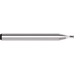 Titan USA - Square End Mills; Mill Diameter (Decimal Inch): 0.0500 ; Number of Flutes: 4 ; Length of Cut (mm): 1.90 ; Length of Cut (Decimal Inch): 0.0750 ; Material: Solid Carbide ; Finish/Coating: Uncoated - Exact Industrial Supply