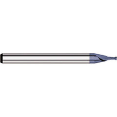 Titan USA - Square End Mills; Mill Diameter (Decimal Inch): 0.0500 ; Number of Flutes: 2 ; Length of Cut (mm): 1.90 ; Length of Cut (Decimal Inch): 0.0750 ; Material: Solid Carbide ; Finish/Coating: AlTiN - Exact Industrial Supply