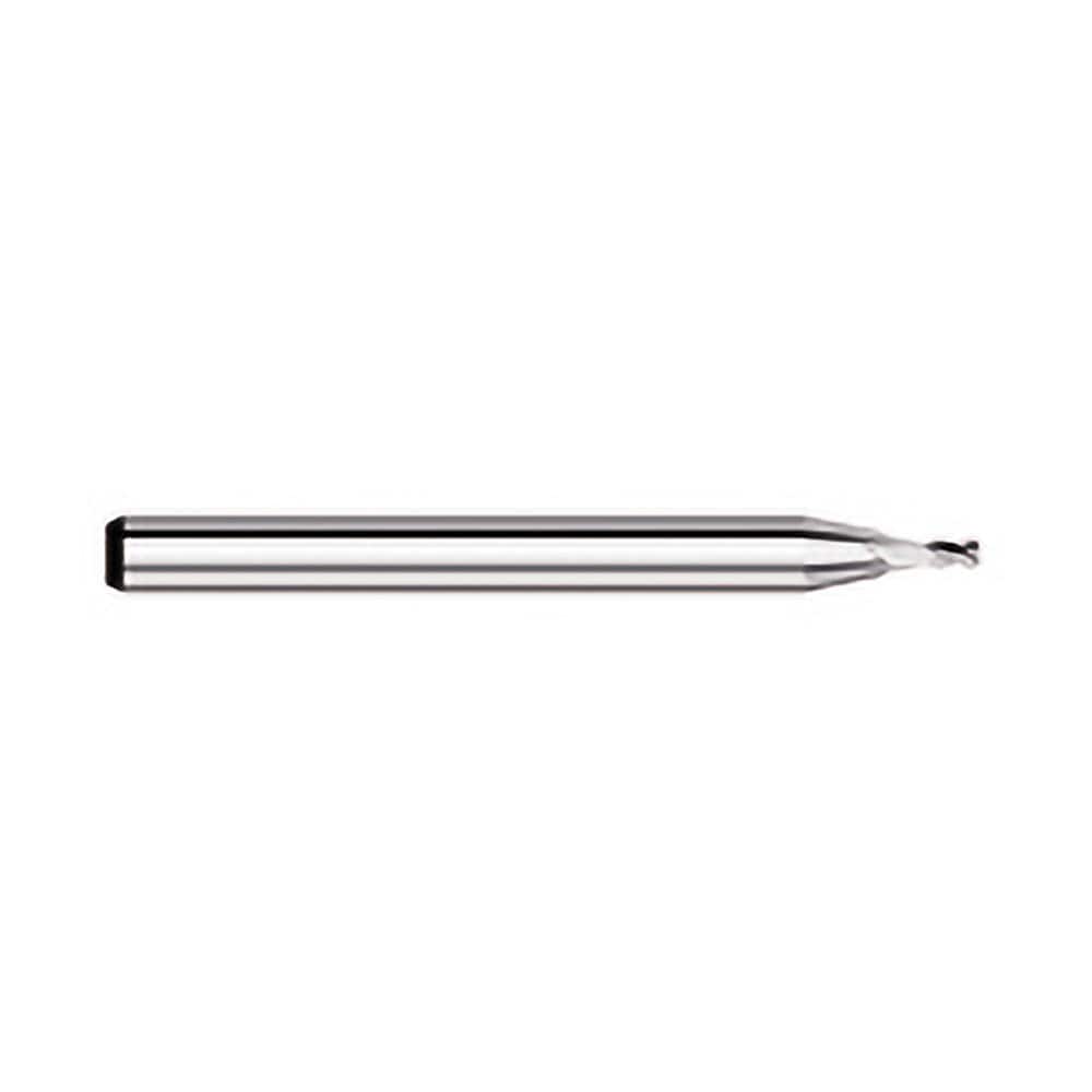 Titan USA - Corner Radius & Corner Chamfer End Mills; Mill Diameter (mm): 0.50 ; Mill Diameter (Decimal Inch): 0.0200 ; End Type: Corner Radius ; Corner Radius (Decimal Inch): 0.0050 ; Number of Flutes: 4 ; Material: Solid Carbide - Exact Industrial Supply