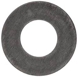 Made in USA - #4 Screw, Grade 300 Stainless Steel Standard Flat Washer - 1/8" ID x 1/4" OD, 0.017" Thick, Plain Finish, Meets Military Specifications - Eagle Tool & Supply