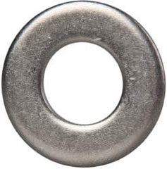 Made in USA - 5/16" Screw, Grade 300 Stainless Steel Standard Flat Washer - 0.343" ID x 0.687" OD, 0.051" Thick, Passivated Finish, Meets Military Specifications - Eagle Tool & Supply