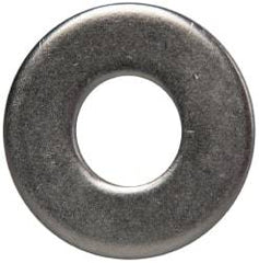 Made in USA - 5/16" Screw, Grade 300 Stainless Steel Standard Flat Washer - 3/8" ID x 7/8" OD, 0.064" Thick, Passivated Finish, Meets Military Specifications - Eagle Tool & Supply