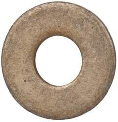 Made in USA - 5/16" Screw, Grade 1008/1010 Steel Standard Flat Washer - 3/8" ID x 7/8" OD, 0.075" Thick, Cadmium-Plated Finish, Meets Military Specifications - Eagle Tool & Supply