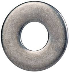 Made in USA - 1/4" Screw, Grade 17-7 PH Stainless Steel USS Flat Washer - 5/16" ID x 3/4" OD, 0.063" Thick, Plain Finish - Eagle Tool & Supply