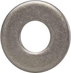 Made in USA - 3/8" Screw, Grade 17-7 PH Stainless Steel USS Flat Washer - 7/16" ID x 1" OD, 0.08" Thick, Plain Finish - Eagle Tool & Supply