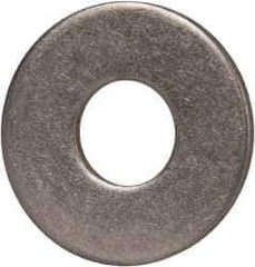 Made in USA - 7/16" Screw, Grade 17-7 PH Stainless Steel USS Flat Washer - 1/2" ID x 1-1/4" OD, 0.08" Thick, Plain Finish - Eagle Tool & Supply