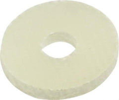 Made in USA - #6 Screw, Grade G10 Fiberglass Standard Flat Washer - 0.142" ID x 1/2" OD, 0.062" Thick, Plain Finish - Eagle Tool & Supply