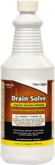 Nu-Calgon - 1 Qt Liquid Drain Cleaner - Unscented, Bottle - Eagle Tool & Supply