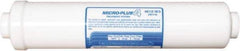 Nu-Calgon - 1/4 Inch Pipe, Inline Water Filter System with Disposable Filter and Quick Disconnect Fittings - Reduces Sediment, Taste, Odor, Chlorine and Scale - Eagle Tool & Supply