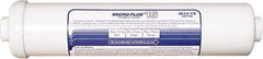 Nu-Calgon - 1/4 Inch Pipe, Inline Water Filter System with Disposable Filter and Quick Disconnect Fittings - Reduces Sediment, Taste, Odor, Chlorine and Scale - Eagle Tool & Supply