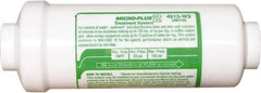 Nu-Calgon - 1/4 Inch Pipe, Inline Water Filter System with Disposable Filter and Quick Disconnect Fittings - Reduces Sediment, Taste, Odor, Chlorine and Scale - Eagle Tool & Supply